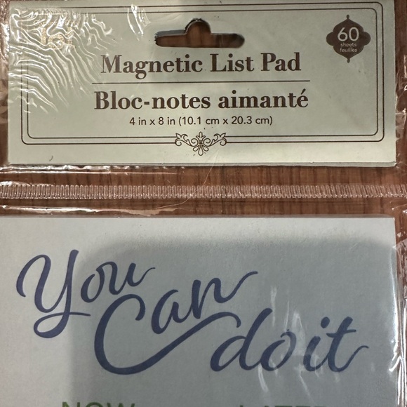 JOT You Can Do It Now & Later 4x8” Magnetic 60 pg To Do List Notepad NWT - Picture 8 of 8
